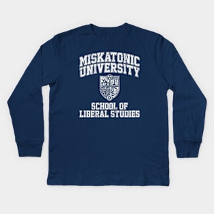 Miskatonic University School of Liberal Studies Kids Long Sleeve T-Shirt